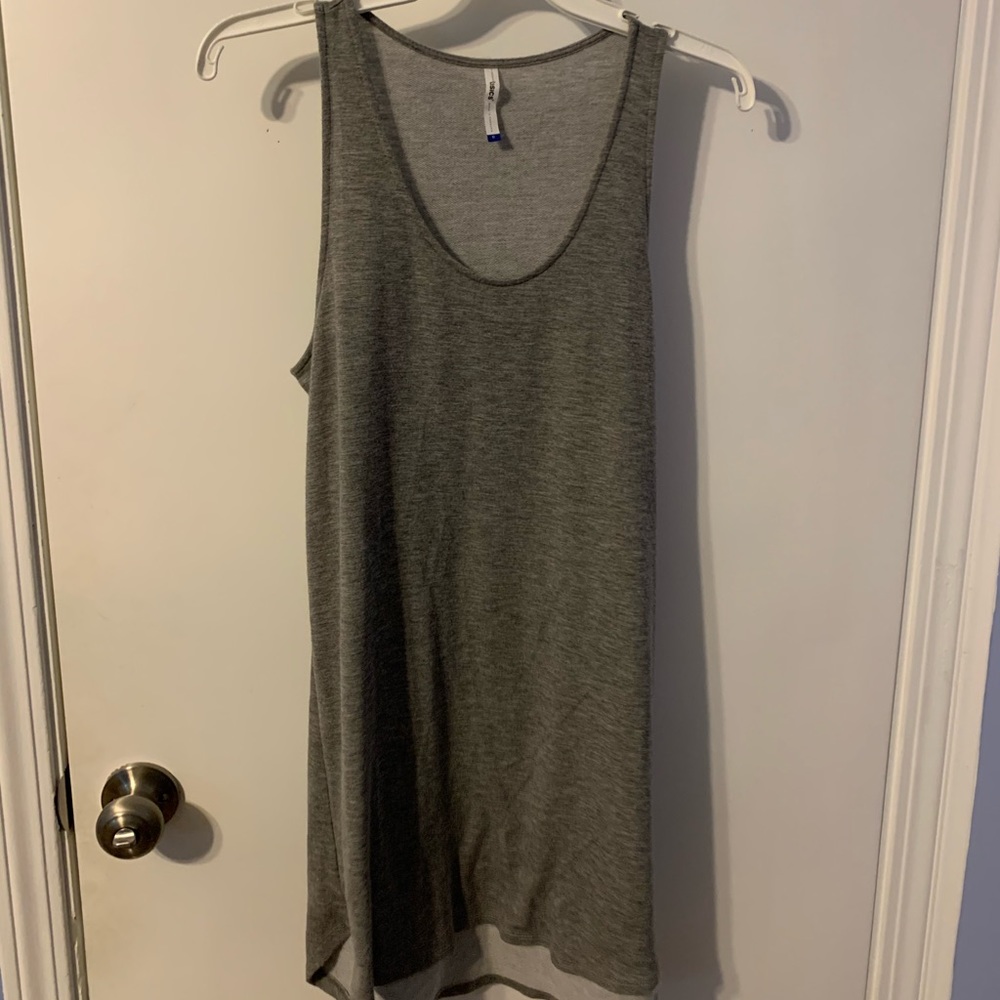 Gray Tank Top Dress
